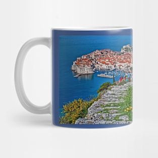 Looking at Dubrovnik Mug